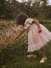 Lil Atelier Φορέματα Lil' Atelier Τούλινο Φόρεμα Peach Whip