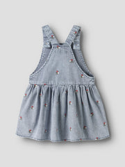 Lil Atelier Φορέματα Lil' Atelier Τζιν Φόρεμα με Κέντημα