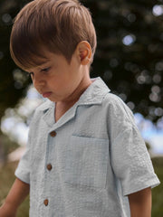 Lil Atelier Μπλουζάκι Lil' Atelier Πουκάμισο από Οργανικό Βαμβάκι Plein Air