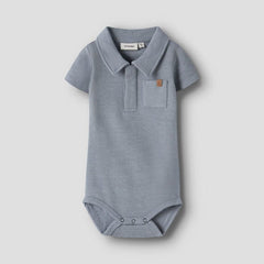 Lil Atelier Βρεφικά Φορμάκια 1-2M (56 CM) Lil' Atelier Βρεφικό Φορμάκι Polo – Tradewinds