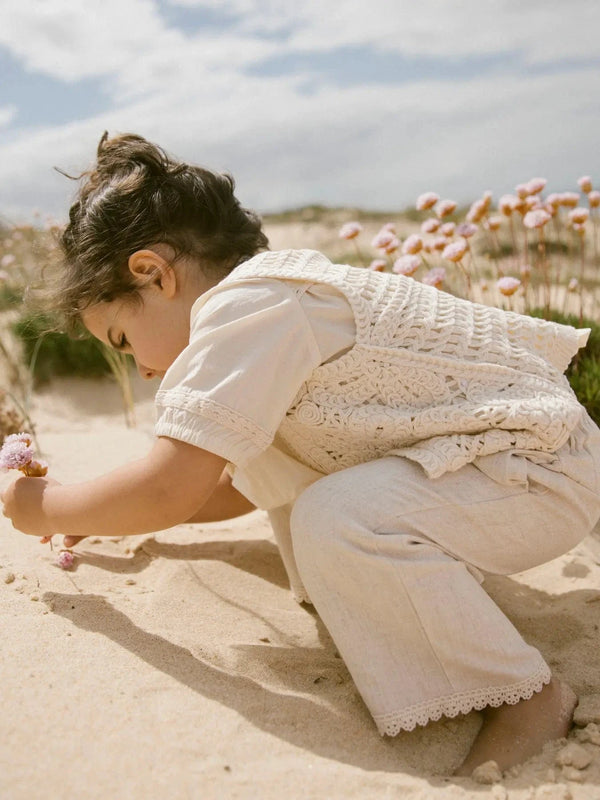 Lil Atelier Παντελονάκι Lil' Atelier Παντελόνα  Pumice Stone