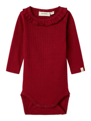 Lil Atelier Βρεφικά Φορμάκια 1-2M (56 CM) Lil' Atelier Φορμάκι Red Dahlia