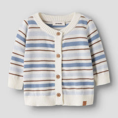 Lil Atelier Παιδικές Ζακέτες 1-2M (56 CM) Lil’ Atelier Ζακέτα βρεφική regular fit – Coconut Milk