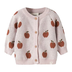Lil Atelier Παιδικές Ζακέτες 4-6M (68 CM) Lil' Atelier Παιδική Πλεκτή Ζακέτα Regular Fit – Hushed Violet