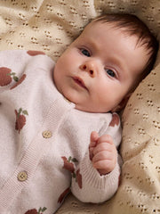 Lil Atelier Παιδικές Ζακέτες Lil' Atelier Παιδική Πλεκτή Ζακέτα Regular Fit – Hushed Violet