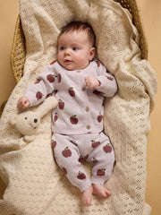 Lil Atelier Παιδικές Ζακέτες Lil' Atelier Παιδική Πλεκτή Ζακέτα Regular Fit – Hushed Violet