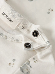 Lil Atelier Βρεφικά Φορμάκια Lil’ Atelier Κοντομάνικο Φορμάκι από οργανικό βαμβάκι Seahorse