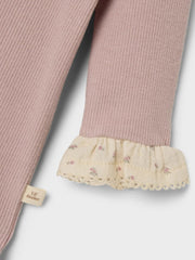 Lil Atelier Βρεφικά Φορμάκια Lil' Atelier Κορμάκι μακριμάνικο Shadow Gray