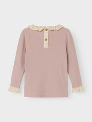 Lil Atelier Μπλουζάκι Lil' Atelier Μπλούζα Shadow Gray