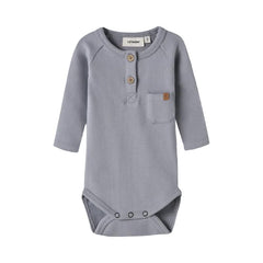 Lil Atelier Βρεφικά Φορμάκια 1-2M (56 CM) Lil' Atelier Φορμάκι από οργανικό βαμβάκι SLEET