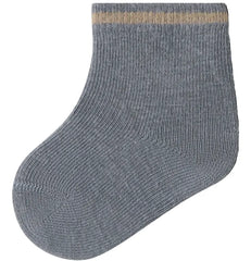 Lil Atelier Αξεσούαρ 0-2M (50/56 CM) Lil' Atelier Βρεφικό καλτσάκι Sleet TWILL