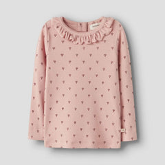 Lil Atelier Μπλουζάκι 2Y (92 CM) Lil' Atelier Μπλούζα Slim Fit  Cameo Rose