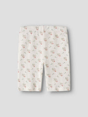 Lil Atelier Παντελονάκι Lil' Atelier Ποδηλατικό Σορτσάκι Slim Fit Coconut Milk