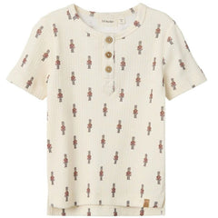 Lil Atelier Μπλουζάκι 2Y Lil' Atelier Μπλούζα Κοντομάνικη Toy Soldier Turtledove