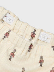 Lil Atelier Παντελονάκι Lil' Atelier Βρεφικό Παντελόνι Toy Soldier Turtledove