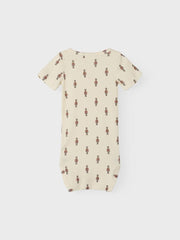 Lil Atelier Βρεφικά Φορμάκια Lil' Atelier Κορμάκι Κοντομάνικο Toy Soldier Turtledove