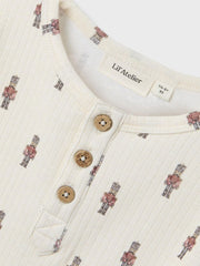 Lil Atelier Μπλουζάκι Lil' Atelier Μπλούζα Κοντομάνικη Toy Soldier Turtledove