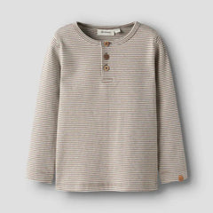 Lil Atelier Μπλουζάκι Lil' Atelier Μπλούζα Turtledove SEPIA TINT