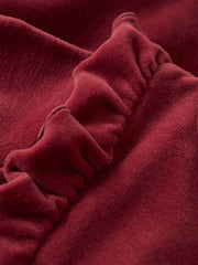 Lil Atelier Φορέματα Lil' Atelier Φόρεμα κορμάκι βρεφικό Velvet Red Dahlia