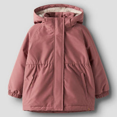 Lil Atelier Μπουφάν 1-1 ½Y (86 CM) Lil' Atelier Μπουφάν Withered Rose – Αδιάβροχο & Αντιανεμικό