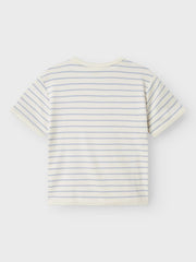 Lil Atelier Μπλουζάκι Lil' Atelier Μπλούζα ριγέ Zen Blue