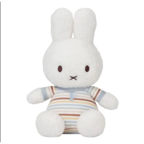 Little Dutch Λούτρινα LILITTLE DUTCH Υφασμάτινο κουκλάκι Miffy VINTAGE SUNNY STRIPES 25CM LD-ΝΙJΝ850