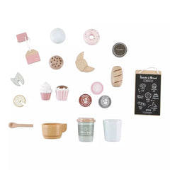 Little Dutch ξύλινα παιχνίδια Little Dutch Μηχανή Καφέ από Ξύλο για 3+ Ετών