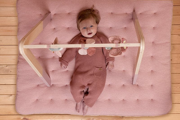 Little Dutch Ολόσωμο φορμάκι 1-2 m LITTLE DUTCH. Πλεκτό ολόσωμο φορμάκι Vintage Pink