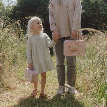 Little Dutch παιχνιδι ρολων LITTLE DUTCH. Σετ 2 βαλιτσάκια Fairy Garden pink FSC