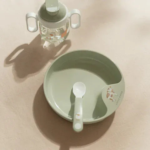 Little Dutch Βρεφικά & Παιδικά Κουταλάκια LITTLE DUTCH. Σετ 2 εκπαιδευτικά κουταλάκια φαγητού Little Farm