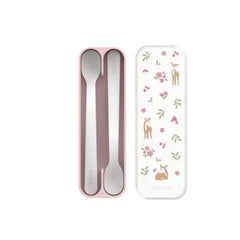 Little Dutch Βρεφικά & Παιδικά Κουταλάκια LITTLE DUTCH. Σετ 2 κουταλάκια φαγητού Mio Fairy Garden