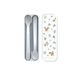 Little Dutch Βρεφικά & Παιδικά Κουταλάκια LITTLE DUTCH. Σετ 2 κουταλάκια φαγητού Mio Forest Friends