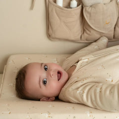 Little Dutch σαλιάρα LITTLE DUTCH. Σετ 2 σαλιάρες-μπαντάνες Pure Soft Beige