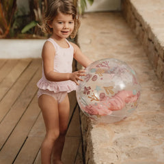 Little Dutch Παιχνίδια θαλάσσης LITTLE DUTCH. Μπάλα παραλίας 3D Ocean Dreams Ροζ