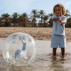 Little Dutch Παιχνίδια θαλάσσης LITTLE DUTCH. Μπάλα παραλίας 3D Ocean World Μπλε