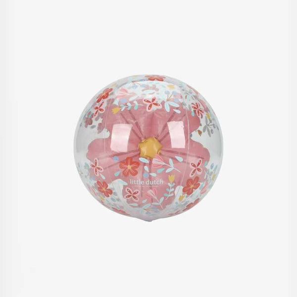 Little Dutch Παιχνίδια θαλάσσης LITTLE DUTCH. Μπάλα παραλίας 3D Pink Flowers