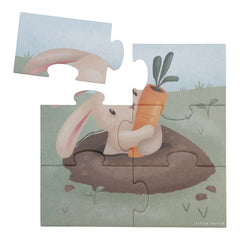 Little Dutch πάζλ LITTLE DUTCH Παζλ 4 σε 1 Little Farm FSC