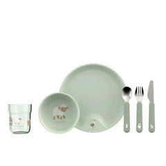 Little Dutch σετ φαγητού LITTLE DUTCH. Παιδικό σετ φαγητού 6 τεμαχίων Little Farm