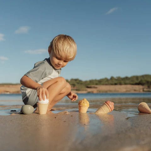 Little Dutch παιχνίδια θάλλασας LITTLE DUTCH. Σετ παραλίας 9 τεμαχίων Παγωτό