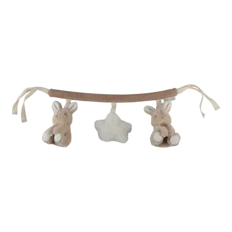Little Dutch Βρεφικά Παιχνίδια Δραστηριοτήτων LITTLE DUTCH. Υφασμάτινη γιρλάντα για καρότσι Baby Bunny