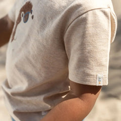 Little Dutch Μπλουζάκι LITTLE DUTCH. Μπλουζάκι κοντομάνικο Biscuit melange