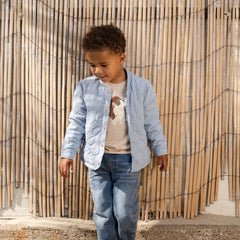 Little Dutch Μπλουζάκι LITTLE DUTCH. Μπλουζάκι κοντομάνικο Biscuit melange