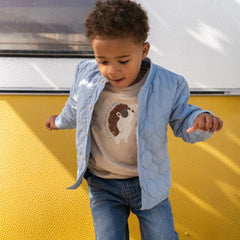 Little Dutch Μπλουζάκι LITTLE DUTCH. Μπλουζάκι κοντομάνικο Biscuit melange