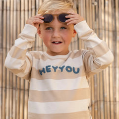 Little Dutch Μπλουζάκι LITTLE DUTCH. Φούτερ Biscuit Stripe