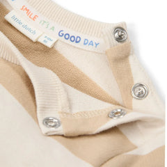 Little Dutch Μπλουζάκι LITTLE DUTCH. Φούτερ Biscuit Stripe