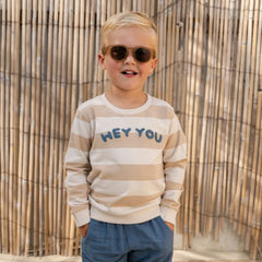 Little Dutch Μπλουζάκι LITTLE DUTCH. Φούτερ Biscuit Stripe