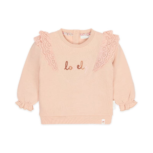 Little Dutch Μπλουζάκι 1-1 ½Y (86 CM) LITTLE DUTCH. Φούτερ με βολάν Blush Pink