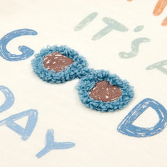 Little Dutch Μπλουζάκι LITTLE DUTCH. Μπλουζάκι κοντομάνικο με σχέδιο Creme