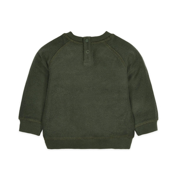 Little Dutch Μπλουζάκι LITTLE DUTCH. Φούτερ Deep Olive