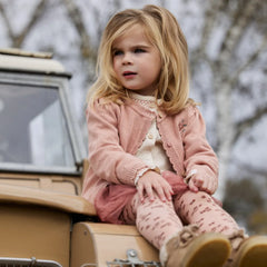 Little Dutch Παιδικές Ζακέτες LITTLE DUTCH. Ζακέτα πλεκτή Deep Pink